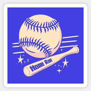 home run baseball Sticker